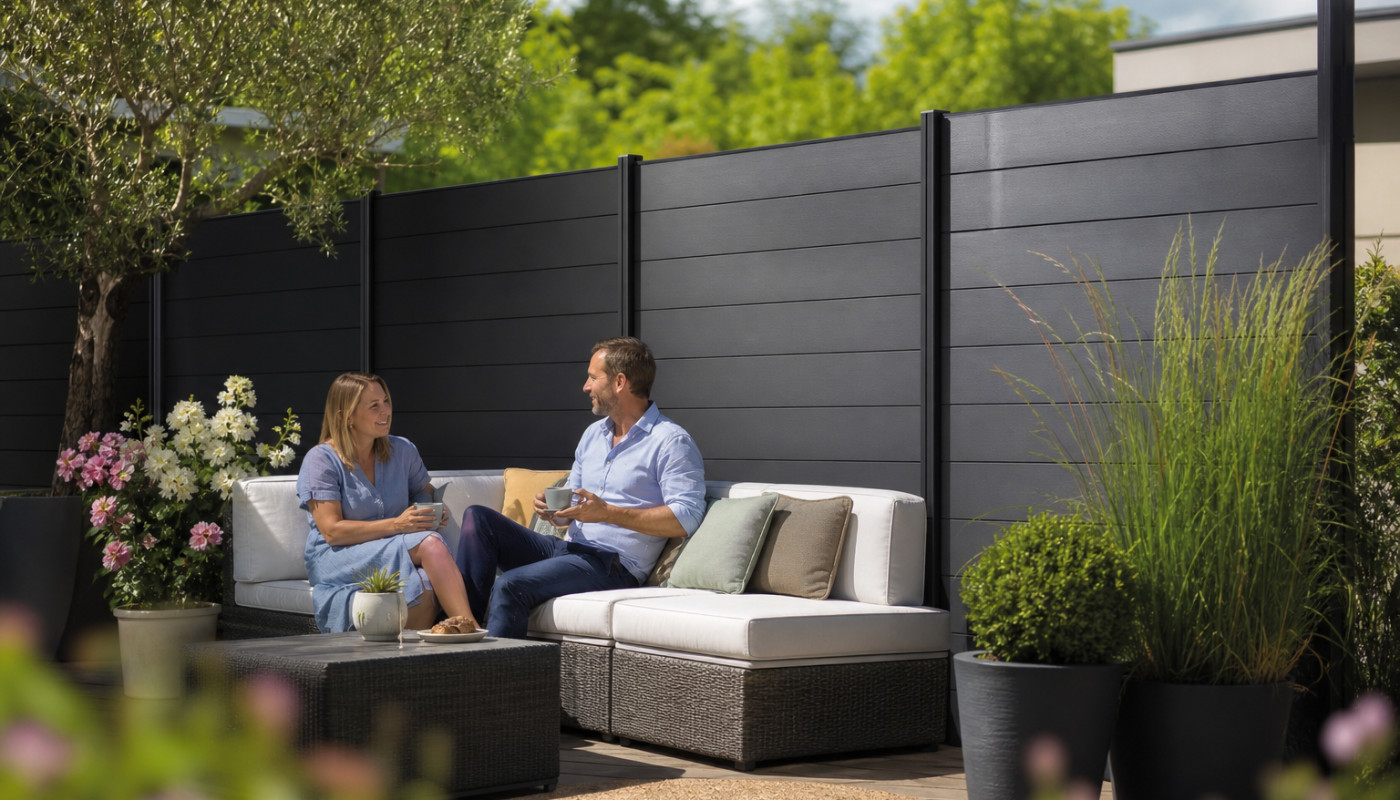 Votre clôture peut-elle devenir un allié contre les regards indiscrets sur la terrasse ?
